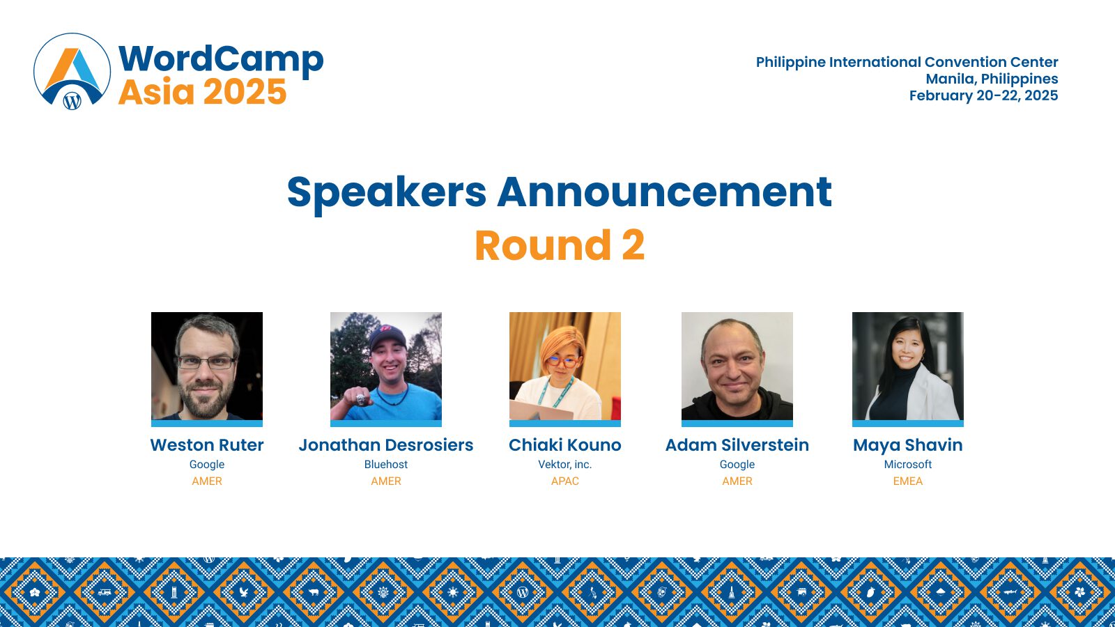 WordCamp Asia 2025 マニラで登壇しました